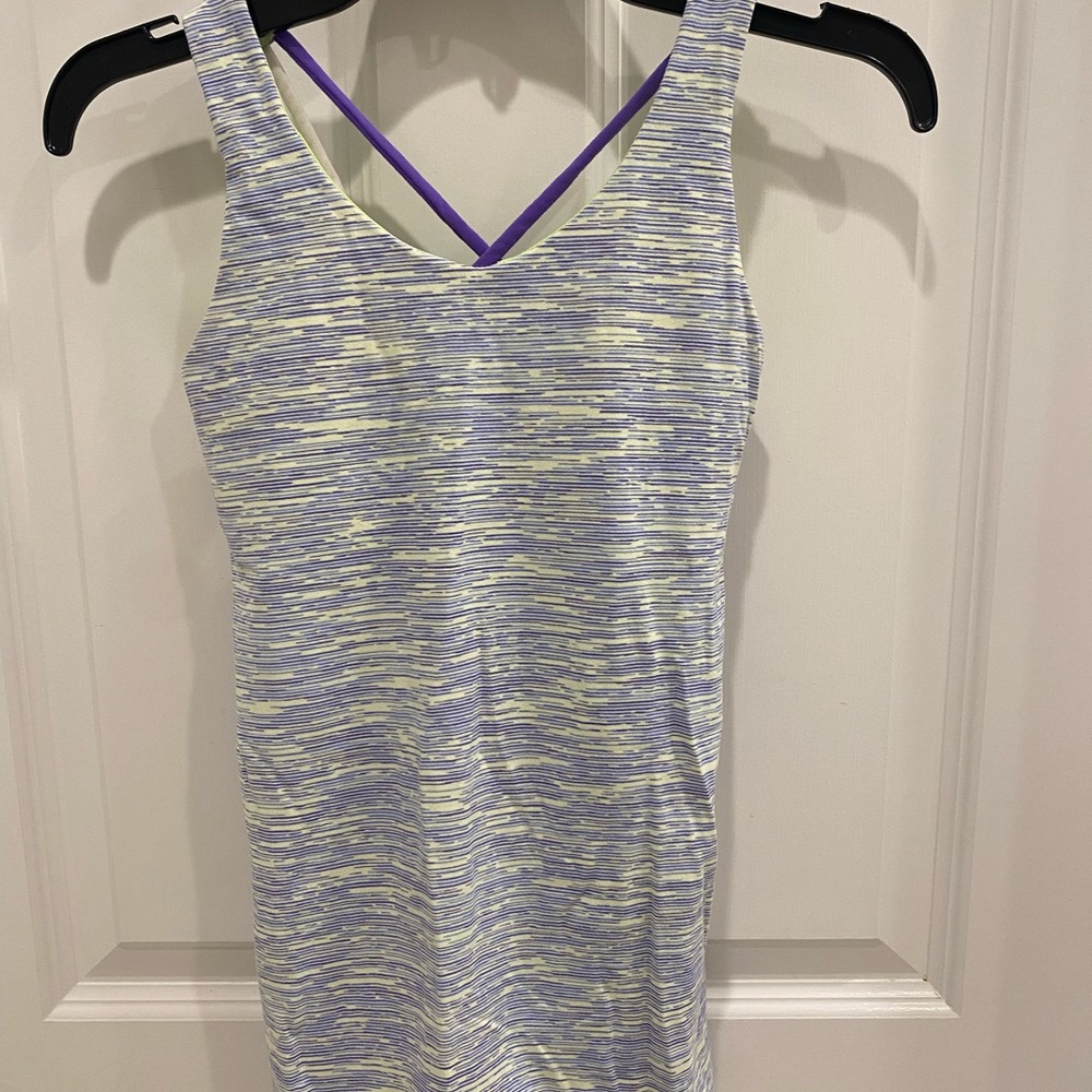 Ivivva Kids XS Workout Too with Built-in Sports Bra
